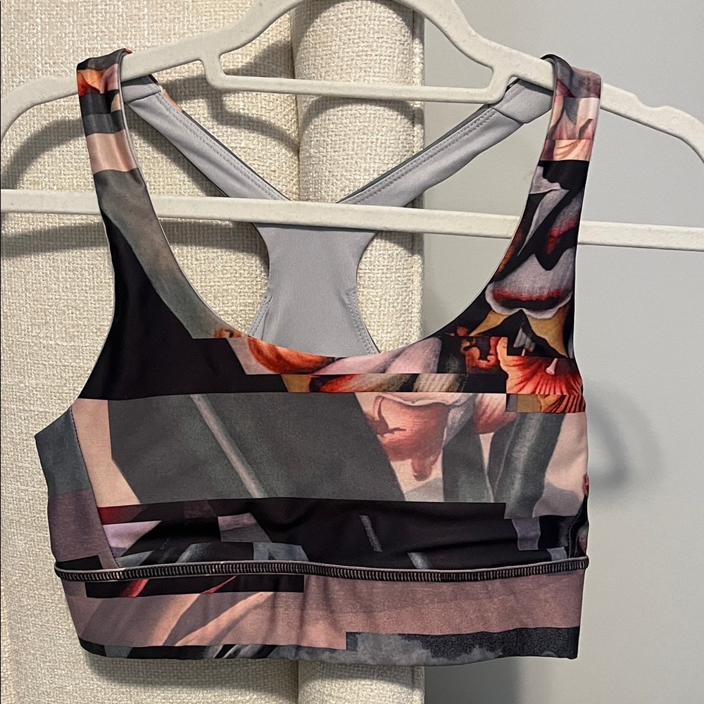 JoyLab Multicolor Abstract Sports Bra